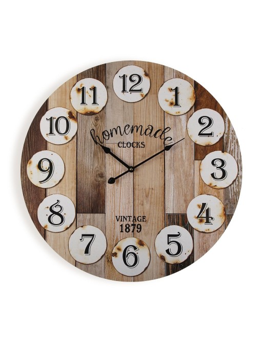 RELOJ DE PARED MADERA 58CM. MODELO 175