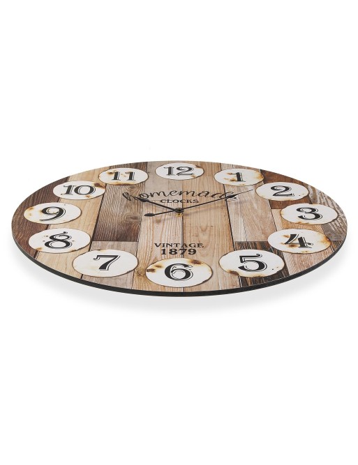 RELOJ DE PARED MADERA 58CM. MODELO 175