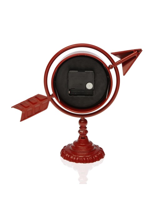 HORLOGE DE TABLE MARRON MODÈLE ARROW