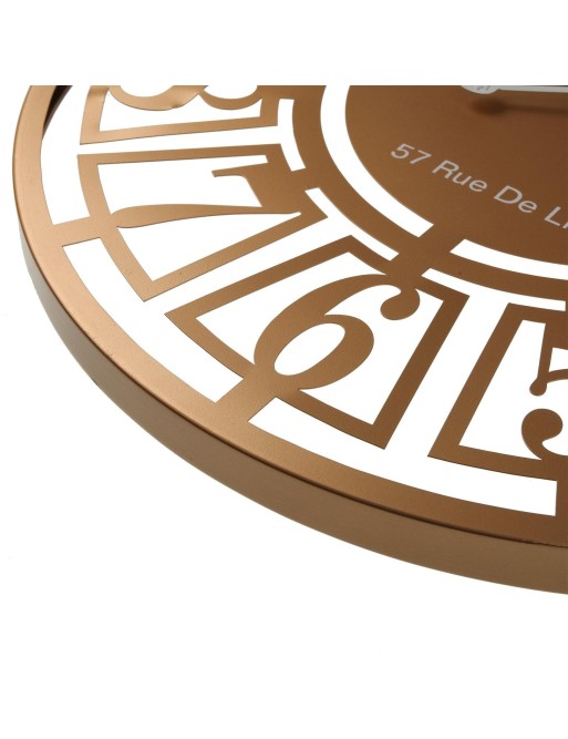 RELOJ DE PARED METÁLICO MODELO LILE GOLD RELOJ DE PARED METÁLICO MODELO LILE GOLD