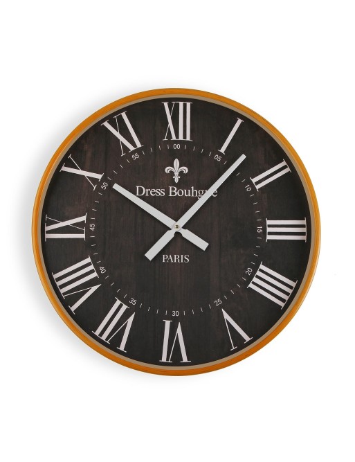 RÖMISCHE HOLZWANDUHR 60 CM. MODELL RESS