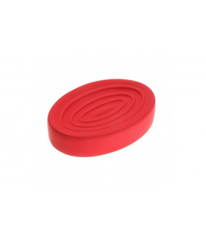 CERAMIC SOAP DISH WITH RED...
