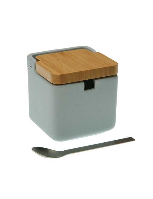 CERAMIC SUGAR BOWL MODEL AQUA 2