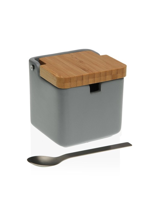 AZUCARERO CON TAPA DE BAMBU MODELO DOLOMITA