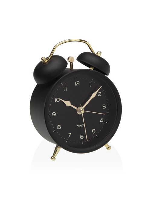 RELOJ DESPERTADOR COLOR NEGRO DE 9,7CM MODELO BLACK RELOJ DESPERTADOR COLOR NEGRO DE 9,7CM MODELO BLACK