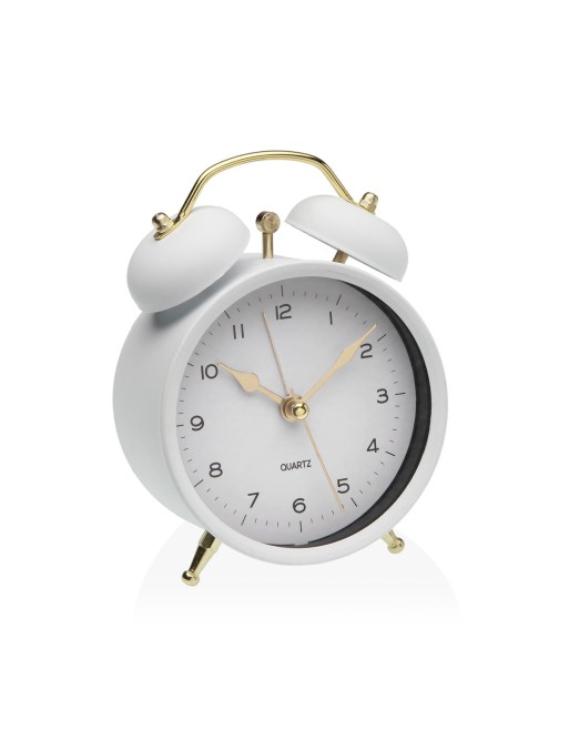 WECKER WEISS 9,7CM. MODELL QUARTZ