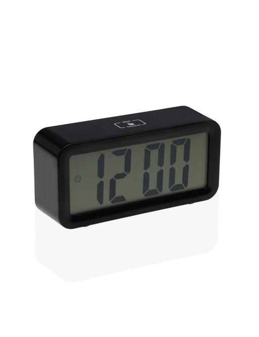 BLACK ALARM CLOCK. MODEL SHZ