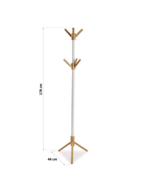 WHITE COAT RACK. MODEL 47
