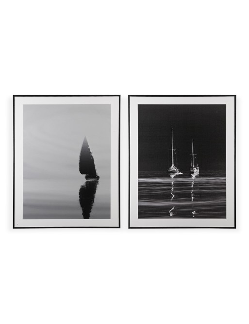 TWO PICTURES WITH 80x100CM FRAME