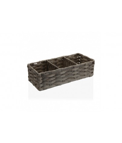BASKET WITH 3 COMPARTMENTS...