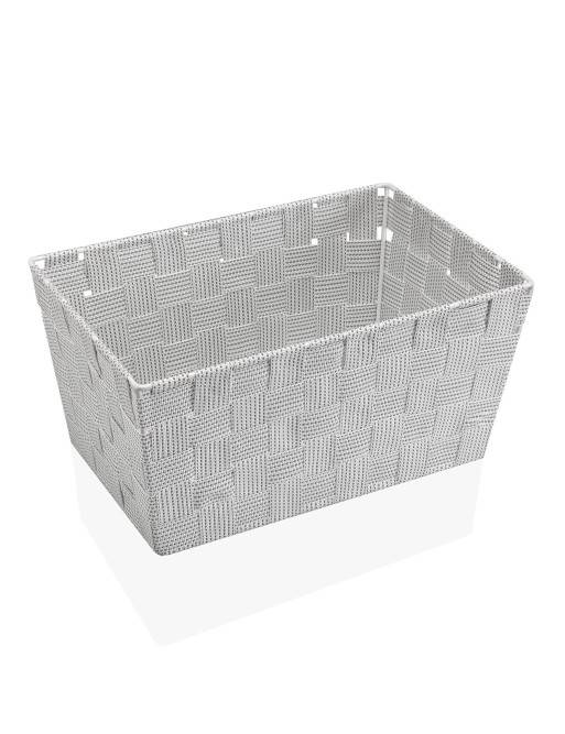 GROSSER WEISSER KORB ZAID MODELL 13x20x30 cm