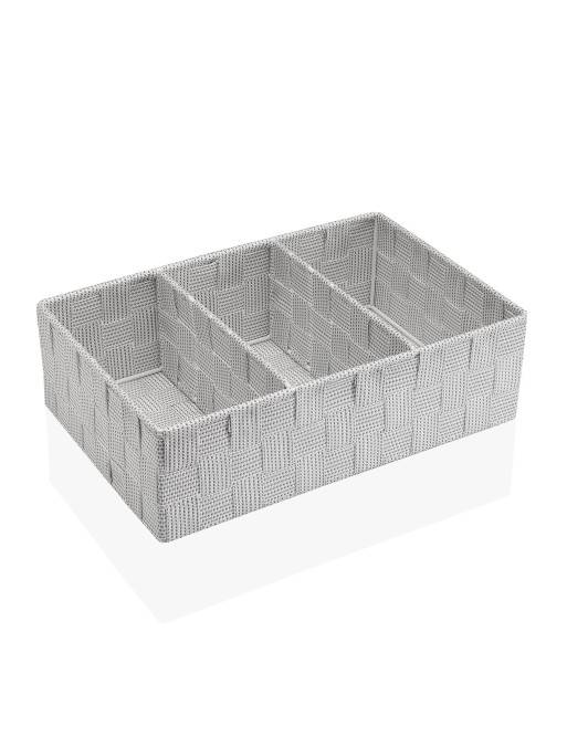 BOX WITH 3 COMPARTMENTS MODEL ZAID WHITE BOX WITH 3 COMPARTMENTS MODEL ZAID WHITE