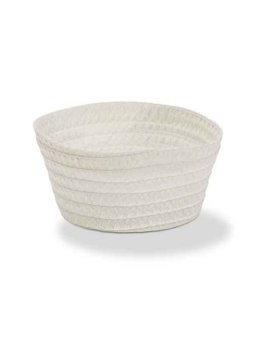 CESTA COLOR BLANCA MODELO MATEO