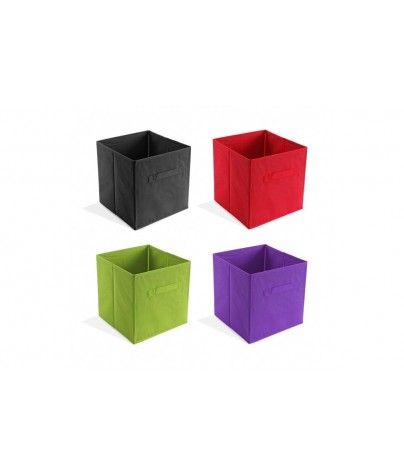 FOUR FOLDING BOXES IN 4 COLORS