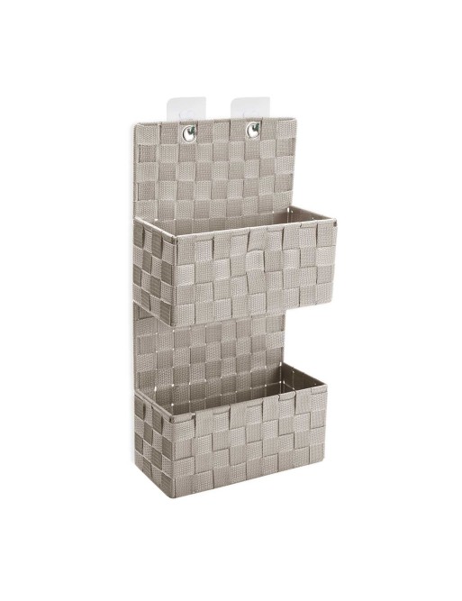 Beige double hanging basket model daniel