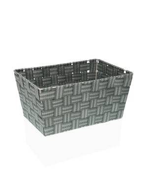 CESTA GRANDE COLOR GRIS MODELO ENZO