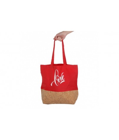 BAG IN RED COLOR 45x36 CM