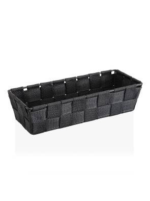 CESTA ALARGADA COLOR GRIS OSCURO MODELO DIEGO