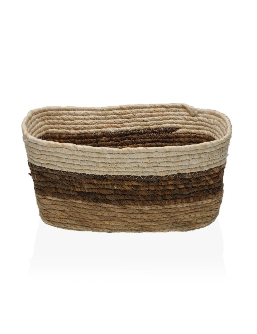 BROWN RECTANGULAR BASKET 16x25x35 cm