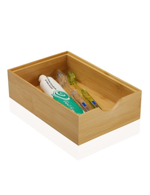 CAJA DE BAMBÚ MEDIANA 23x15,2x6,4 cm