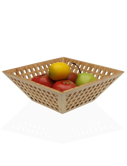FRUTERO DE BAMBÚ 28x28x9,8 cm