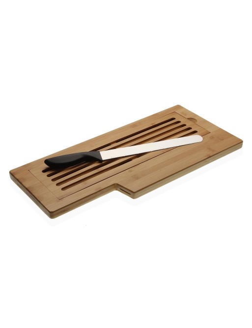 PLANCHE À DÉCOUPER EN BAMBOU AVEC COUTEAU PLANCHE À DÉCOUPER EN BAMBOU AVEC COUTEAU
