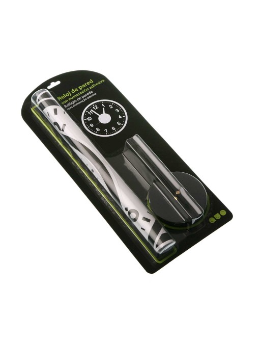 HORLOGE ADHÉSIF COMPLET ROUGE