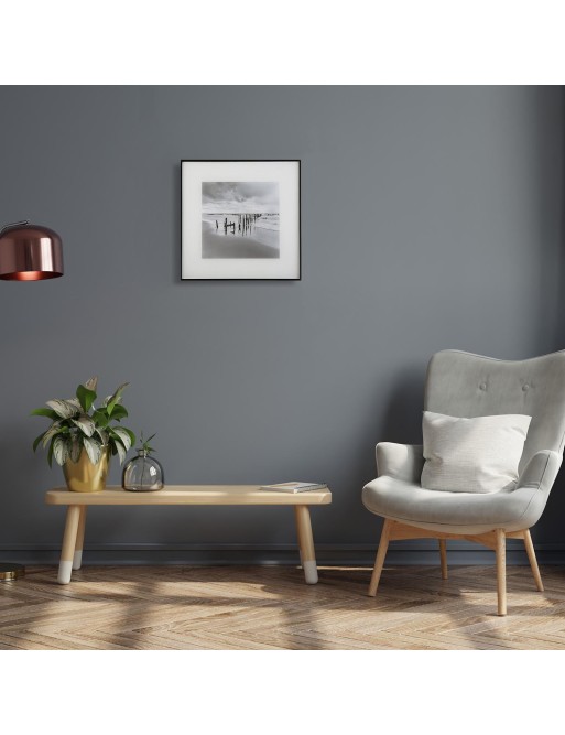 PEINTURE AVEC MODÈLE EN VERRE DE LA PLAGE