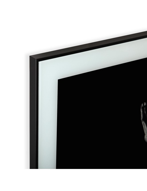 CADRE DE MODÈLE SILHOUETTE NOIR ET BLANC