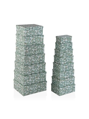 SET DE 15 CAJAS DE CARTON MODELO CELESTIA