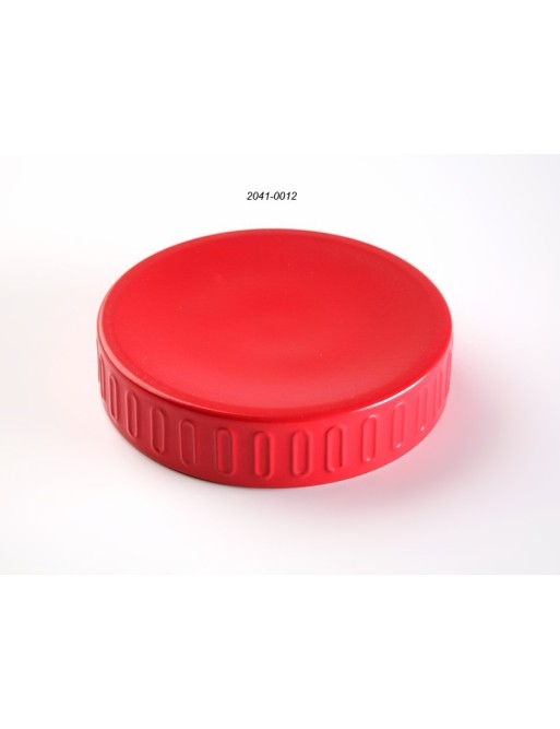 PORTE-SAVON ROUGE MAT MÉTALLISÉ PORTE-SAVON ROUGE MAT MÉTALLISÉ