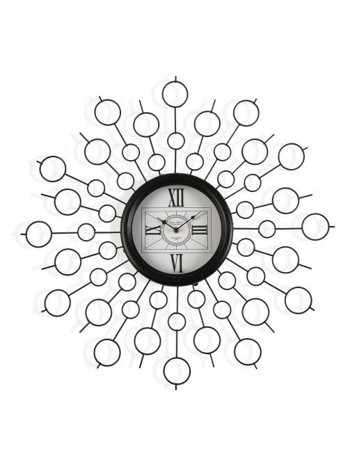 RELOJ DE PARED METALICO 68 CM MODELO AMADEO RELOJ DE PARED METALICO 68 CM MODELO AMADEO