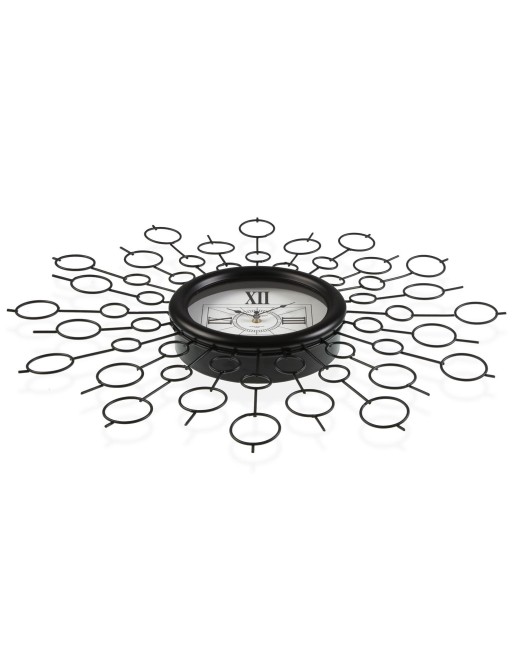 HORLOGE MURALE MÉTAL 68CM. MODÈLE AMADEO HORLOGE MURALE MÉTAL 68CM. MODÈLE AMADEO