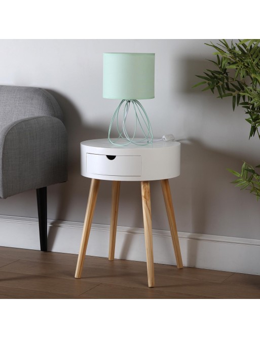 LAMPARA DE MESA MILA VERDE