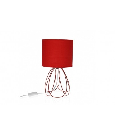 RED TABLE LAMP GREECE MODEL