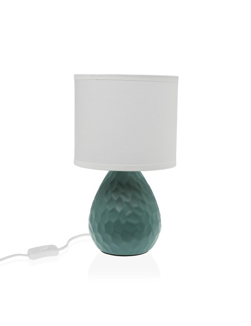 GREEN/WHITE TABLE LAMP
