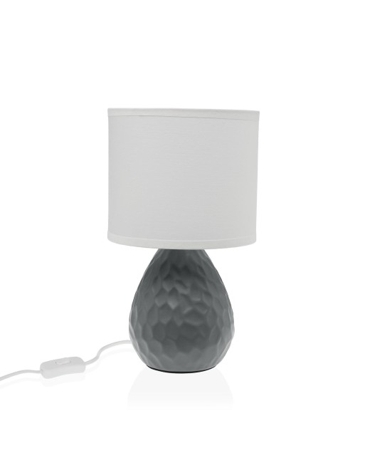 GREY/WHITE TABLE LAMP