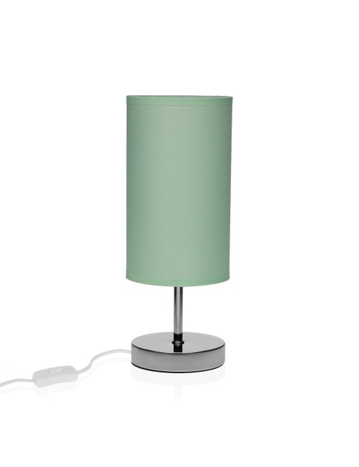 GREEN METAL TABLE LAMP