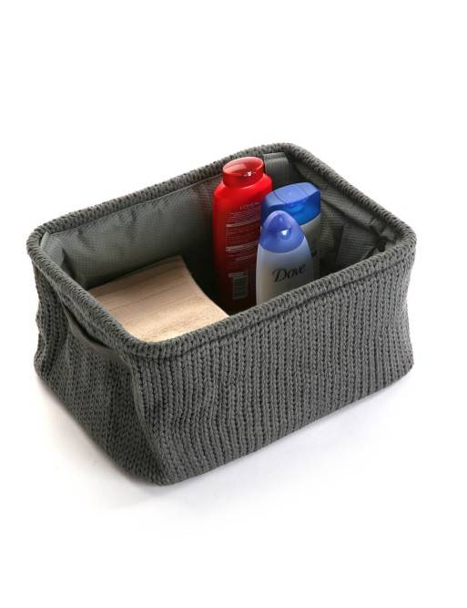 BLACK WOVEN BASKET BLACK WOVEN BASKET