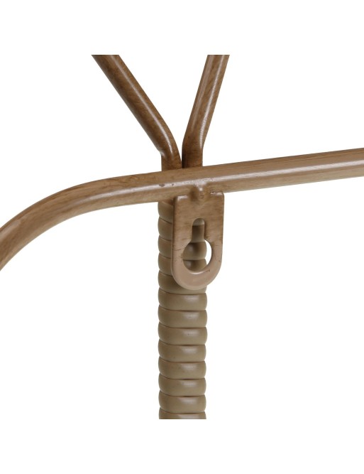 PORTE-MANTEAU EN MÉTAL EFFET BAMBOU. MODÈLE 50