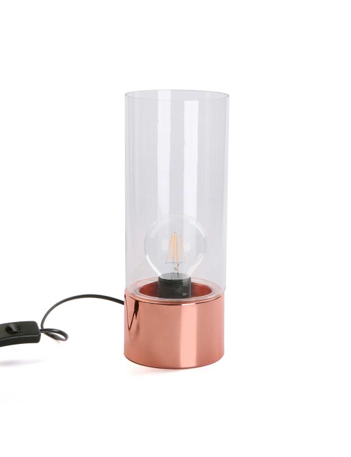 LAMPE CYLINDRIQUE À BASE DE CUIVRE