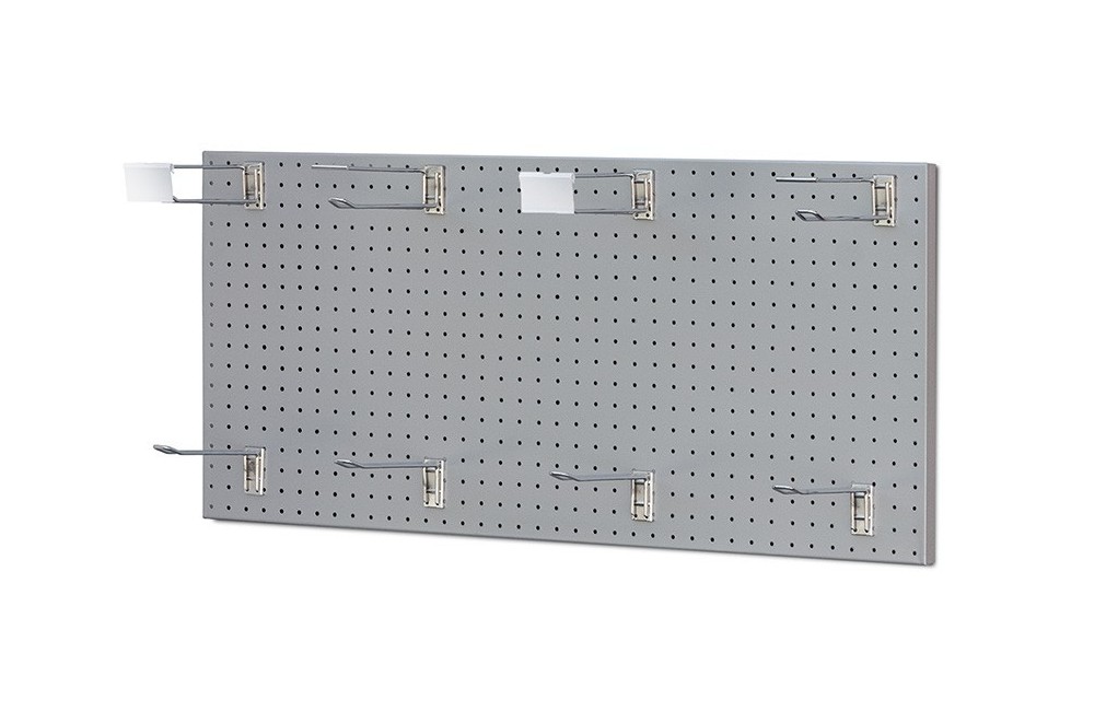 Perforated wall panel made of perforated