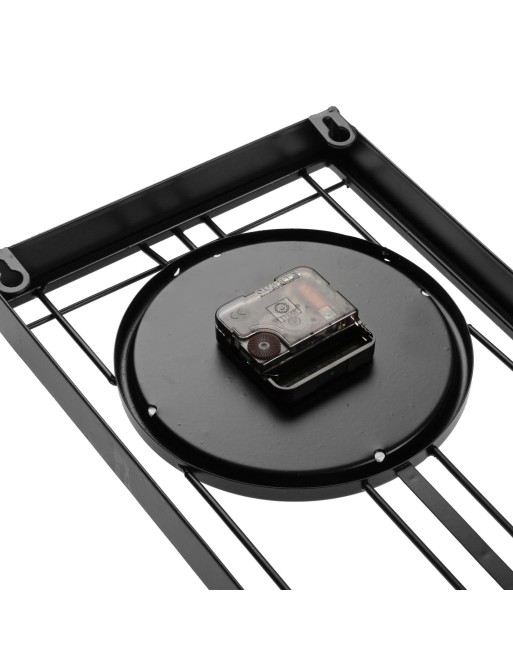 RECTANGULAR WALL CLOCK 20x4.5 CM