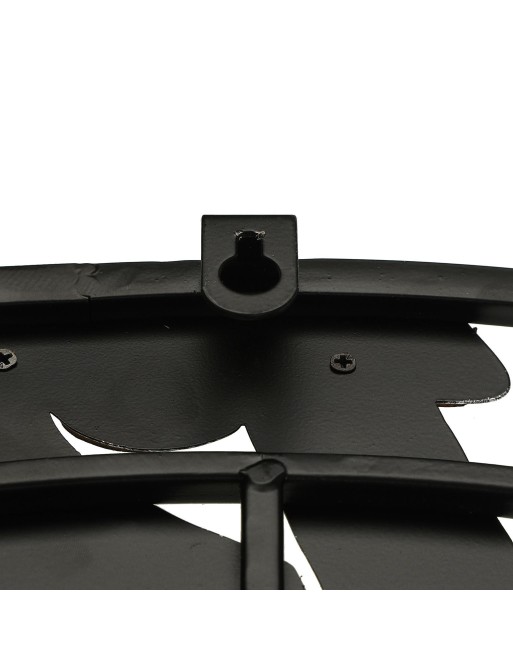 WOOD AND IRON WALL CLOCK 60CM. MODEL GABRIEL