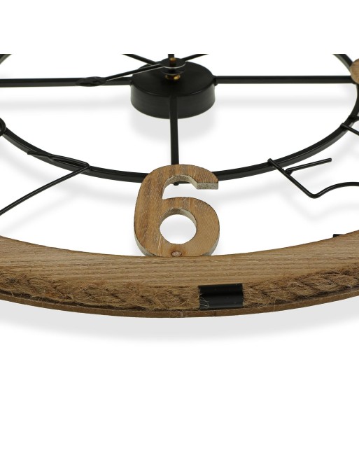 HORLOGE MURALE ET REMONTAGE EN BOIS 70CM MODÈLE ENZO HORLOGE MURALE ET REMONTAGE EN BOIS 70CM MODÈLE ENZO