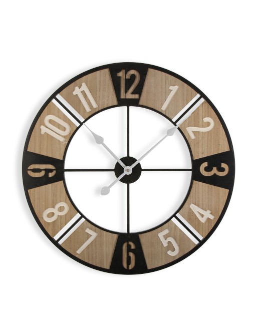 WOOD WALL CLOCK 60CM MODEL ADONIS
