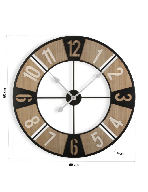 HOLZ-WANDUHR 60 CM MODELL ADONIS
