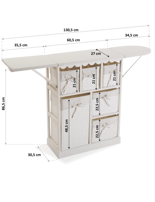 Furniture for your bathroom with 6 baskets, Antares model Furniture for your bathroom with 6 baskets, Antares model
