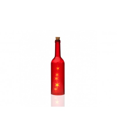 FLASCHE MIT ROTER LED