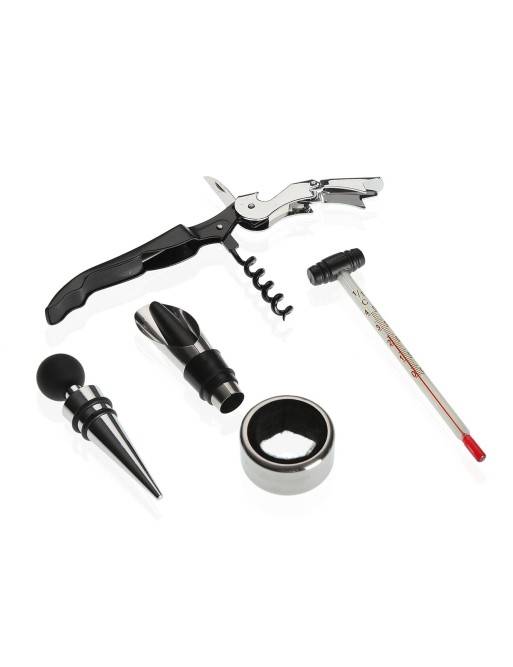 BOOK WITH 5 WINE ACCESSORIES 22x4x16.5 CM BOOK WITH 5 WINE ACCESSORIES 22x4x16.5 CM